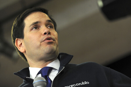 Wahlkampfrede von Marco Rubio in Bedford