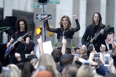 Konzert von Shania Twain in New York