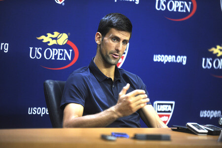 US Open 2015 Pressekonferenz in New York