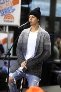 Justin Bieber in der NBC-Show 'Today' in New York