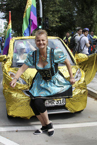 Parade zum Christopher Street Day 2016 in Hamburg