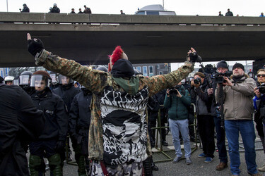 Demonstration 'Hooligans gegen Salafisten', Hannover