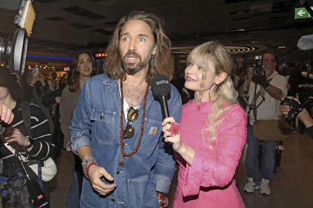 Rückkehr aus dem Dschungel-Camp 2026 auf dem Flughafen Frankfurt am Main