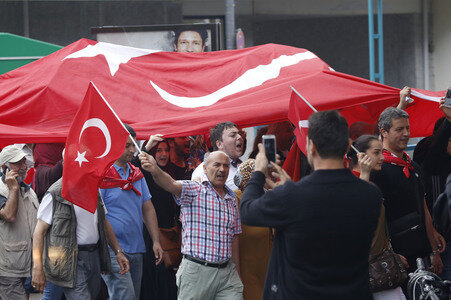 Erdogan-Demo in Köln
