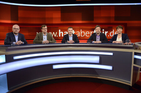Talkshow 'hart aber fair' in Köln