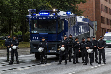 Hausbesetzer-Demo auf St. Pauli, Hamburg