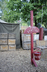 'Monuments Men - Ungewöhnliche Helden' Filmset im Filmstudio Babelsberg, Potsdam