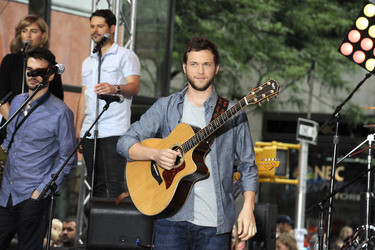 Phillip Phillips in der NBC-Show 'Today', New York