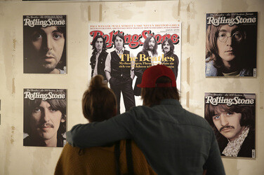 Rolling Stone Ausstellung 'Die besten Cover aus 20 Jahren', Berlin