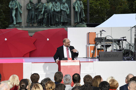 Wahlkampfveranstaltung mit Martin Schulz in Köln