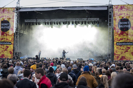 Konzert von Slayer in Reykjavik