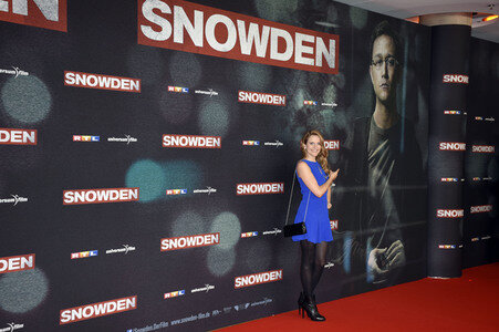 Filmpremiere 'Snowden' in München