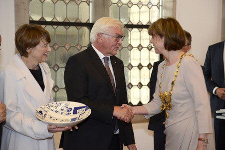 Frank-Walter Steinmeier zu Besuch in Köln