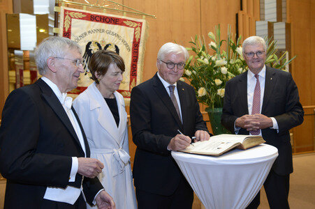 Frank-Walter Steinmeier zu Besuch in Köln