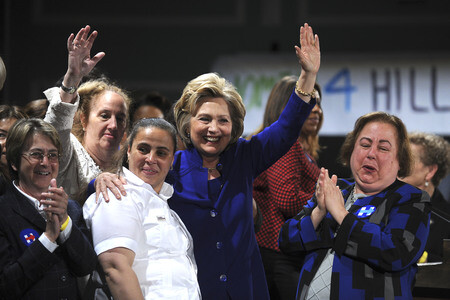 Rede von Hillary Clinton in New York
