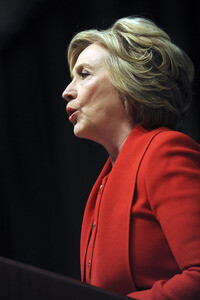 Hillary Clinton spricht auf der NAN Convention in New York