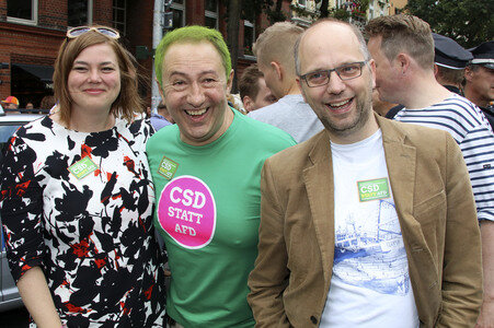 Parade zum Christopher Street Day 2016 in Hamburg