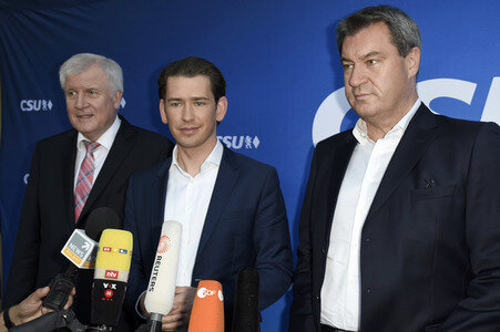 Schlusskundgebung der CSU zur Landtagswahl in München