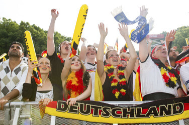WM-Fanmeile beim Spiel Deutschland gegen Portugal, Berlin