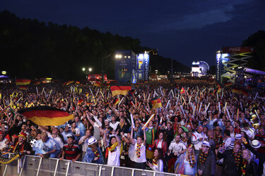 WM-Fanmeile beim Finalspiel Deutschland gegen Argentinien, Berlin