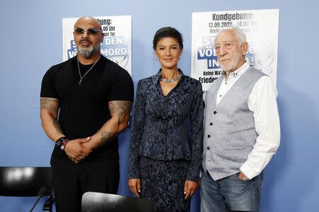 Pressekonferenz zur Friedenskundgebung am 13. September in Berlin