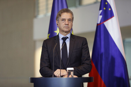 Empfang des Ministerpräsidenten von Slowenien in Berlin