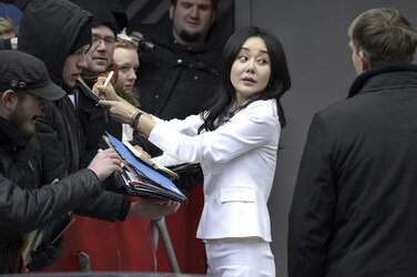 'Ode to My Father' Pressekonferenz Ankunft, Berlinale 2015