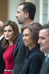 Letizia von Spanien, Felipe von Spanien, Sofia von Spanien