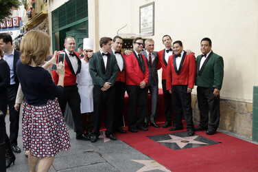 Christoph Waltz erhält einen Stern auf dem Hollywood Walk of Fame, Los Angeles