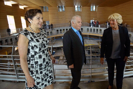 Barenboim-Said-Akademie im Magazin der Staatsoper in Berlin