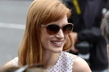 Ankunft von Jessica Chastain beim San Sebastian Film Festival 2014