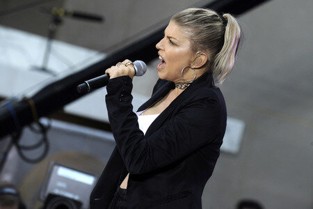 Konzert von Fergie in New York