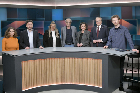 Talkshow 'hart aber fair' in Berlin