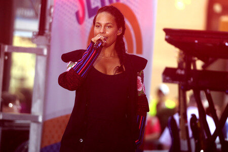 Konzert von Alicia Keys in New York