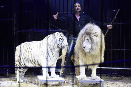 Premiere der 2. Winterspielzeit 2018 des Circus Krone in München