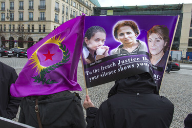 Kurden Demonstration, Berlin