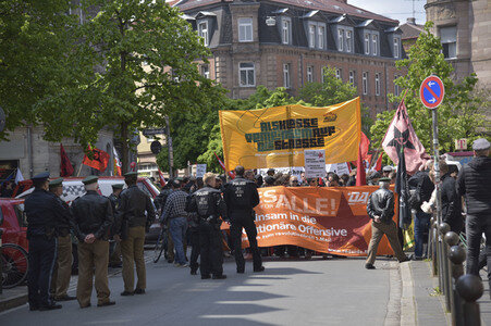 1. Mai Demo in Nürnberg