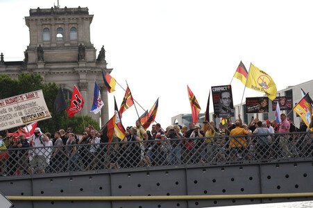 'Merkel muss weg' Demo in Berlin
