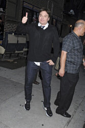 Mike Myers Visits 'Late Show With David Letterman', New York