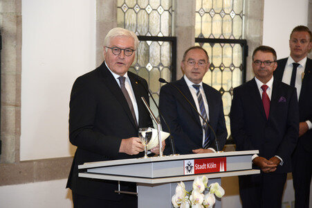 Frank-Walter Steinmeier zu Besuch in Köln