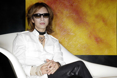 Yoshiki beim Fototermin, Berlin