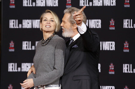 Hand and Footprint Ceremony mit Jeff Bridges in Los Angeles