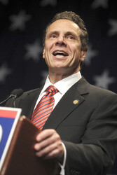 Andrew M. Cuomo zu Gouverneur wiedergewählt, New York