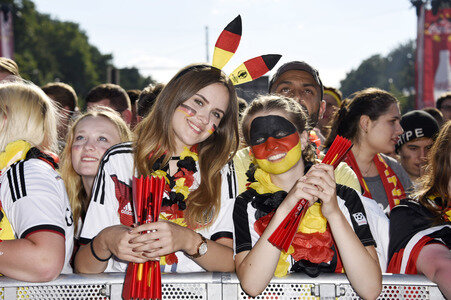 UEFA-Fußball-Europameisterschaft 2016 Spiel Deutschland gegen die Slowakei