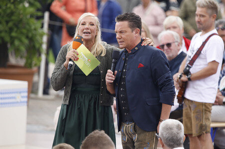 TV-Show 'ZDF-Fernsehgarten' in Mainz