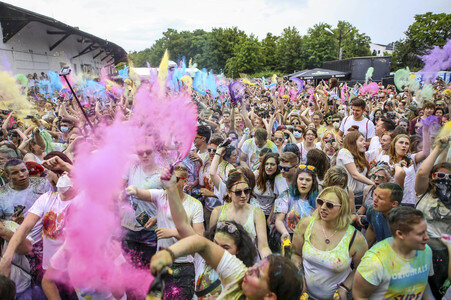 Holi Festival of Colours in Dresden