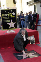 Peter Jackson erhält einen Stern auf dem Hollywood Walk of Fame, Los Angeles