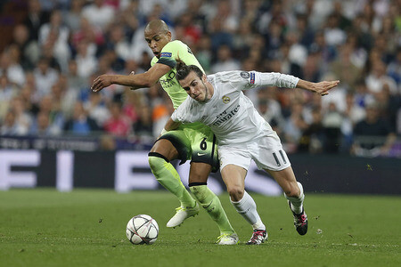 Champions League Match Real Madrid vs Manchester City in Madrid