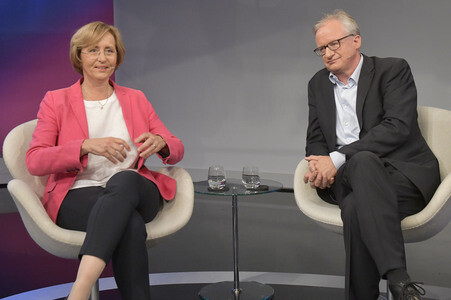 Talkshow 'maischberger' in Berlin