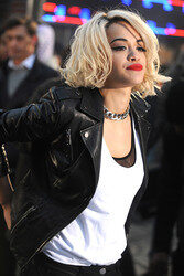 Rita Ora on Set, New York